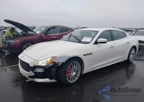 2017 Maserati Quattroporte S Q4 Granlusso из США, поврежденный, VIN ZAM56RRL4H1230275